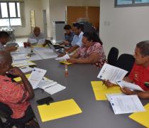 Image of PacTVET Program technical task force committee meeting 13 March 2020