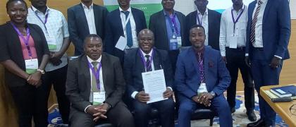 Image of Inauguration of Canon Goddy Muhanguzi Muhumuza as Executive Director of EACREEE